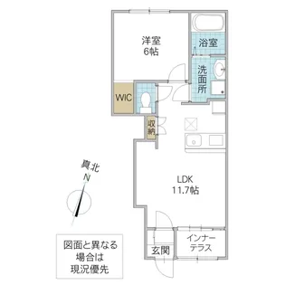アネックス FII【1階】の間取り