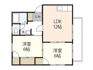 ソラリス【1階】の間取り