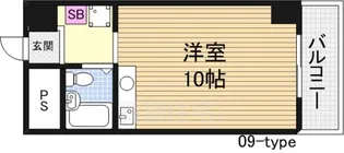 シティハイム新大阪【8階】の間取り