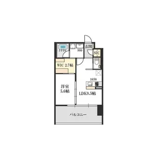ベネチア天満橋【8階】の間取り