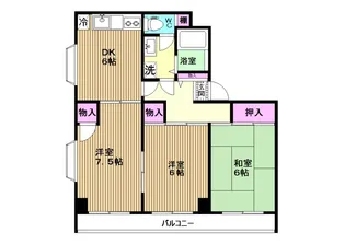 メゾンドール【2階】の間取り
