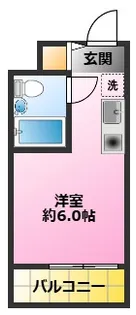 モナークマンション武蔵新城第1【2階】の間取り