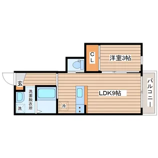anyre高砂駅東II【1階】の間取り