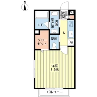 サニーヴィラ【2階】の間取り