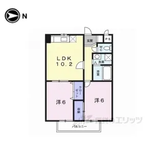 アルカデイア【2階】の間取り