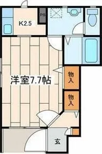 ドゥムール 中央林間【1階】の間取り