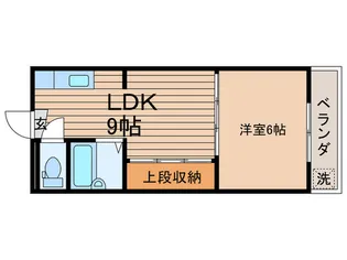 メインハイツ 大杉【1階】の間取り