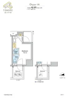 TOMORE品川中延【7階】の間取り