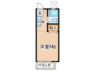 センチュリ-AM I【2階】の間取り