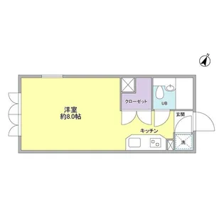 アルコすくも【2階】の間取り
