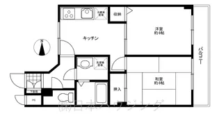 プロムナード大倉山【2階】の間取り