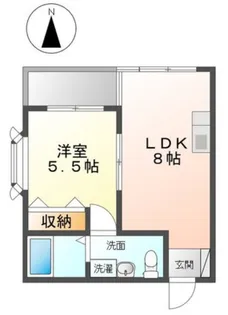 アプローズ【1階】の間取り