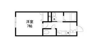 クレール【1階】の間取り
