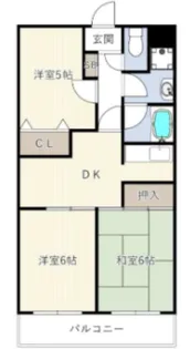 アルパインメゾン【4階】の間取り