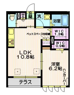 ヘーベルメゾン目黒本町Central【1階】の間取り