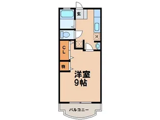 アメニティハイツ・ST【2階】の間取り