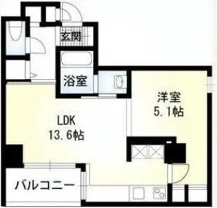 K2コート根岸【2階】の間取り