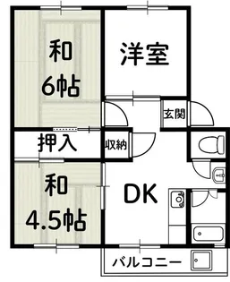 神陵台特別 1号棟【3階】の間取り