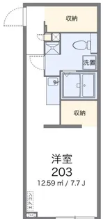 アルクAu Soleil【2階】の間取り