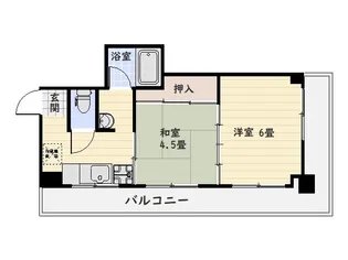 グリーンヴィレッヂ柿元【3階】の間取り