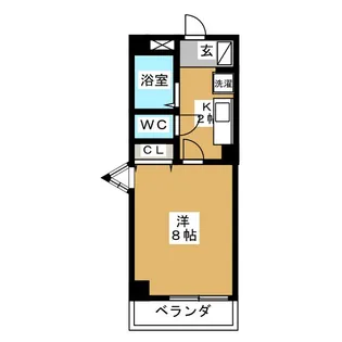 グレイス塩釜【1階】の間取り