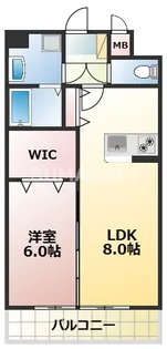 CHAINON楡木【5階】の間取り