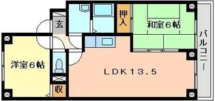 アネックスビューティー【3階】の間取り