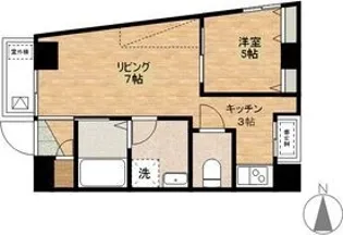 フォレスト味原【2階】の間取り