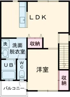 Kiitos【2階】の間取り