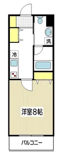 ソレイユイワキ【1階】の間取り