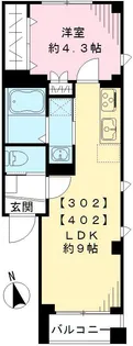 ヴェラ ルーチェ【4階】の間取り