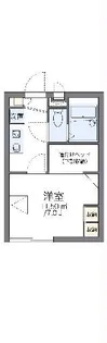 レオパレス錦【1階】の間取り