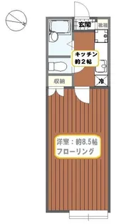 アネシス亀有【1階】の間取り