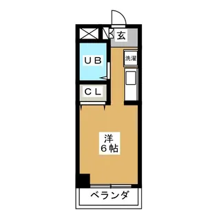 グリーンポート35【4階】の間取り