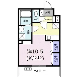 デスパシオ【4階】の間取り