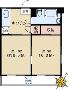 コート茗荷谷【4階】の間取り