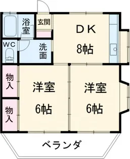 コーポVTII【2階】の間取り