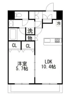 Prescelto壱番館【3階】の間取り