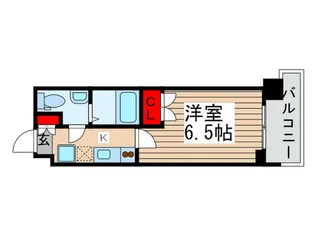 パークキューブ北松戸【7階】の間取り