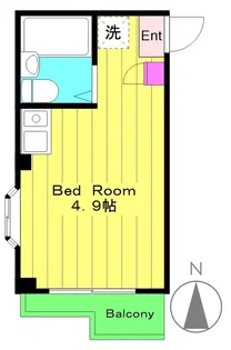ビバリーヒルズC棟【3階】の間取り