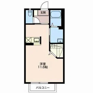 AC岡崎II【2階】の間取り