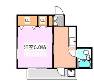 赤羽ウエストハイツ【3階】の間取り