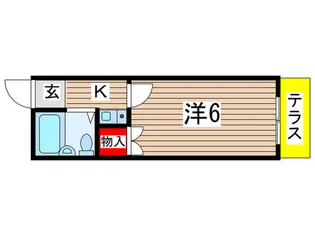 コンサートワン【1階】の間取り