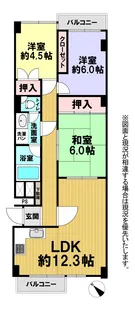 グリーンヴィラ円山【2階】の間取り