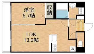 八幡山公園ザ レジデンスB【1階】の間取り