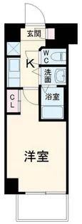 AXAS二子多摩川【5階】の間取り