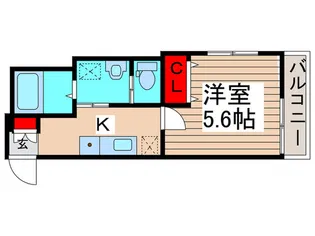 MELDIA梅島VII【3階】の間取り