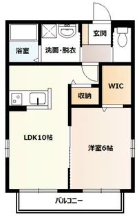 ヴィル・クール【2階】の間取り