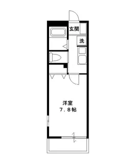 オークヴィラ南流山【1階】の間取り
