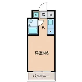 長谷川ビル矢田南【5階】の間取り